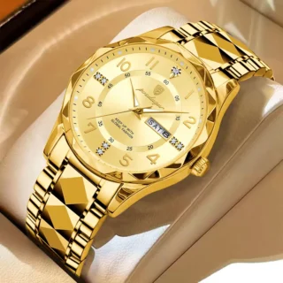 Montre Poedagar 858 à mouvement quartz — Étanche au quotidien, cadran diamanté pour homme, fonction double calendrier, montre originale.

Alliez élégance et praticité avec cette montre raffinée qui vous accompagne parfaitement au quotidien tout en affichant un style sophistiqué.